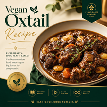 Load image into Gallery viewer, Vegan Oxtail, Coconut Rice N peas, Braising Gravy - Knife N Spoon