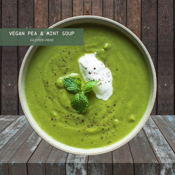 Vegan Pea & Mint Soup