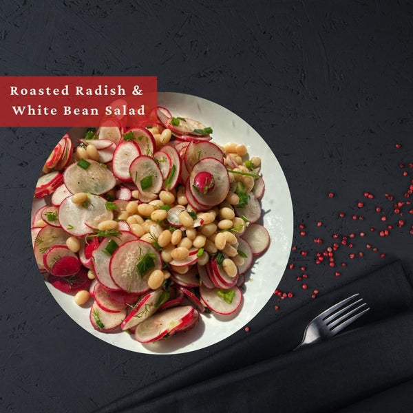 Roasted Radish & White Bean Salad – A Fresh Spring Twist