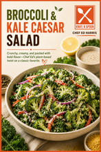 Load image into Gallery viewer, Broccoli &amp; Kale Caesar Salad
